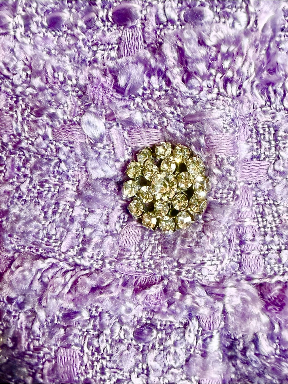 Zara Lilac Tweed Double-Breasted Mini Dress | Sz  S - Picture 3 of 4